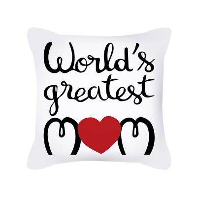 China HOTNIU Mother's Day Good Quality Disposable Tile Cover Decorative Cushion Cover Shape For Bedroom Sofa Car Living Room Couch for sale