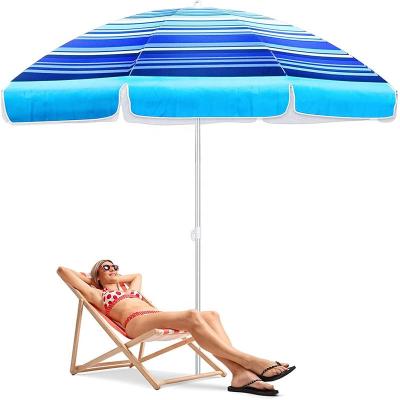 China Sun Wind Rain Make Sun Beach Umbrella Customizable Multiple Colors Heavy Duty Durable Beach Umbrella Large for sale