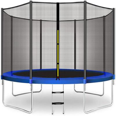 China With Manufacturer Child Trampolines For Protective Net Adults With Enclosures Around Outdoor 6ft 8ft 10ft Trampoline With Safety Net for sale