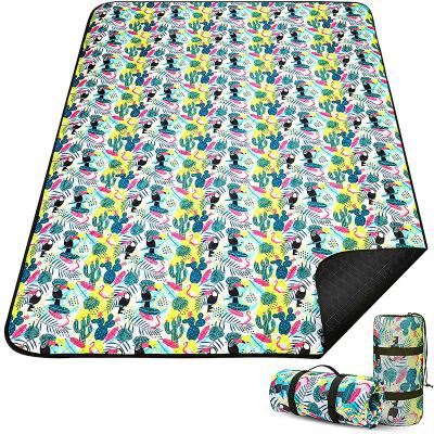 China Custom Made Lightweight Sand Cloth Skin Beach Easy Folding Free Mat Waterproof Portable Outdoor Picnic Friendly for sale