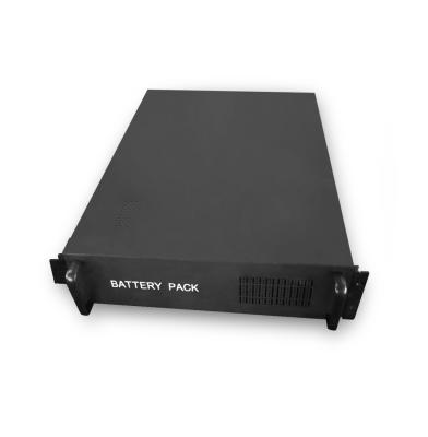 China Computer/networking/finance/HBC 3U 192v minitary battery pack/cabinet with 16pcs 7ah battery inside for rack mount ups 6kva and 10kva en venta