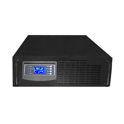 China C6K HF pure sine wave online minitary computer / networking / finance / rack mount ups 6kva 4.8kw UPS price en venta