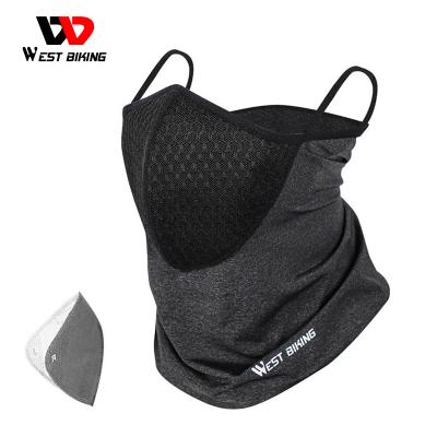 China CYCLING Warm Cycling Windproof Fleece Hood Neck Winter Thermal Riding Adjustable Scarf Bike Mask WEST Ski Bicycle Mask for sale