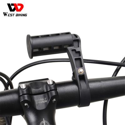 China Cycling Supplement WESTERN BIKE LED Flashlight Handlebar Light MTB Bikes Computer Aid Lamp Holder Mountain Bike Light Supplement for sale