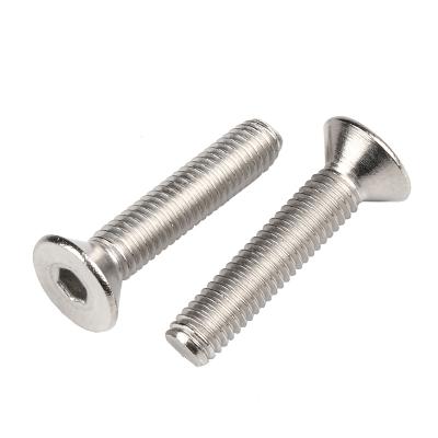 China M6 M10 M12 Stainless Steel Hex Flat Head Bolts 316 Stainless Steel Hex Head Bolt And Nut for sale