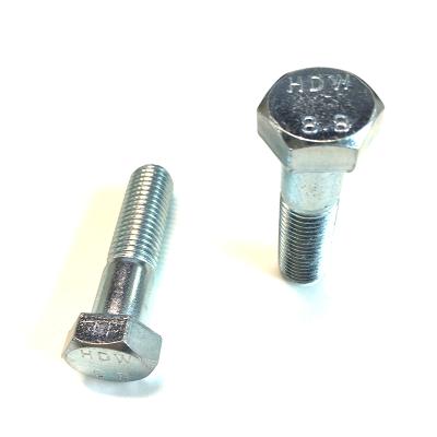 China Stainless Steel Fastener Manufacturers Galvanized Heavy Duty Hex Stud Bolts And Nut for sale