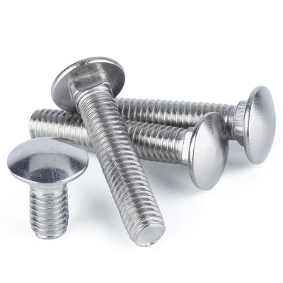 China DIN603 A4-70 Stainless Steel Extra Large 316 Stainless Steel Main Carriage Bolt for sale