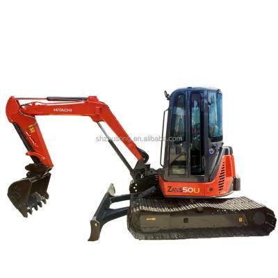 China Original Hitachi ZX50U Second Hand Excavator Machine High Quality Hitachi Excavator For Sale 5 Ton Excavator 0.1-0.17mÂ ³ for sale