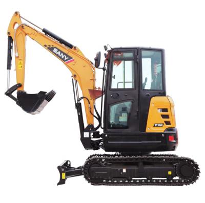 China used mini hydraulic excavator SANY SY35U, second hand crawler excavator 0.12mÂ ³ for sale