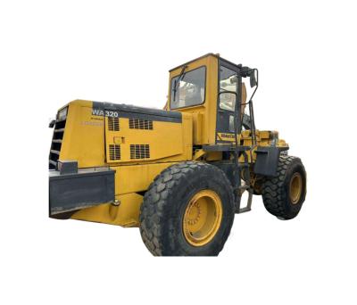 China Building Material Shops 90% NEW Used Komatsu WA320 WA330 WA180 Front Wheel Loader Loader Cheap Price Good Condition for sale