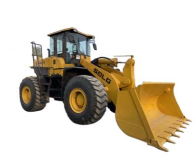 China Construction Material Stores SDLG LG956H LG958 5ton Wheel Loader Used Front Loader Excellent Performance For Sale for sale