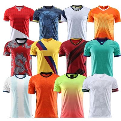 China Custom Soccer Shirt Football Suit Sportswear Singlet Football Uniforms Mens Soccer Jersey Sets Soccer Jersey Football Wear Sets for sale