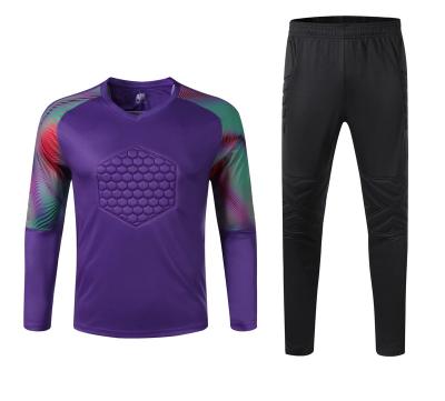 China Custom Printing Soccer Uniform Sets Hot Selling Sports Wear Soccer Goalkeeper Soccer Goalkeeper for sale