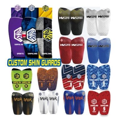 China Universal Custom Shin Pads Soccer Football Shin Pads Leg Protector Guard for Women Men Shin Guard for sale