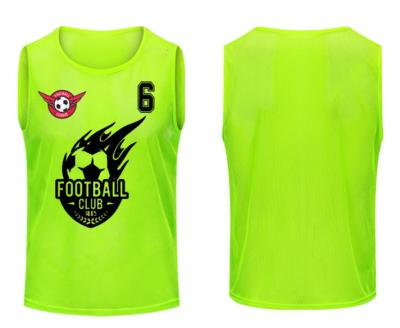 China Shirts & OEM/ODM High Quality Soccer Training Vest FOOTBALL SPORTS BIBS Football Training Tops Quick Dry Soccer Pennie for sale