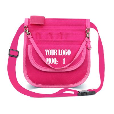 China Custom Logo Water Proof Utility Nurse Fanny Pack Custom Shoulder Strap Medical Belt Nurses Waist Bag for sale