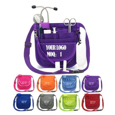 China Portable Organizer Quick Pick Pocket Fanny Pack Nurse Bags Medical Water Proof Nurses Belt for sale