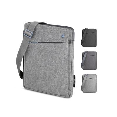 China 2021Wholesale Comfortable Classic Minimalist Cross Body Bag Men Women Launch Bag Purse Gray Large Capacity Cotton Canvas Outdoor Shoulder Bag for sale