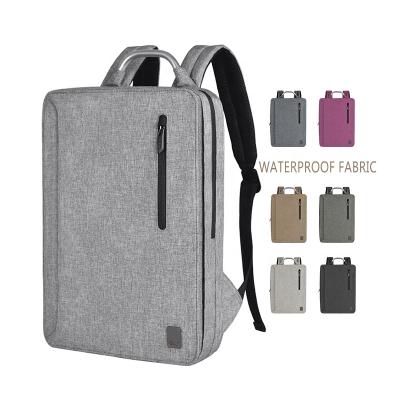 China 2021 Hot Sale Anti-theft Canvas Sprayer Laptop Bag Multi-pocket Computer Management Backpack Anti-theft Backpack for sale