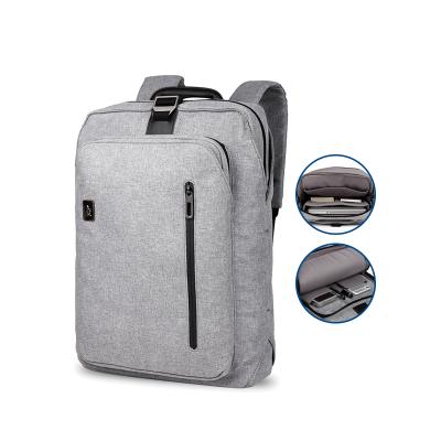 China 2021 Anti-theft Multifunctional Business Office Laptop Backpack Computer Logo Waterproof For Men Carrying Bag 14Inch Customized for sale