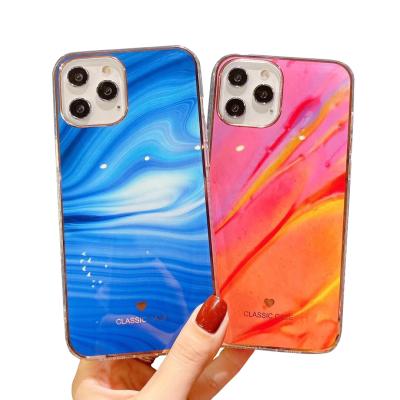 China Stylish Marble Case X Xs Back Cover Phone Case New TPU PC IMD Anti-fall 5.8 Inch Marble Mobile Phone Cases for sale