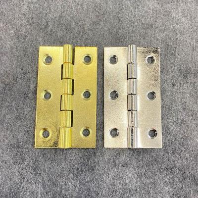 China Traditional Metal Flat 50X28mm Loose Leaf Folding Right Angle Hinge For Packaging Wooden Gift Box for sale