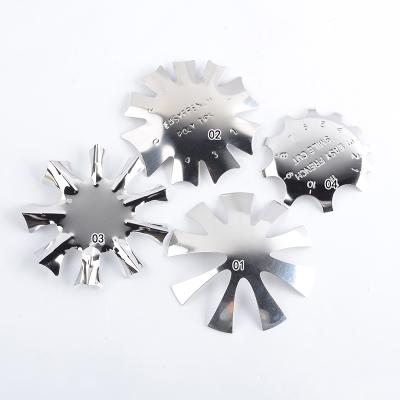 China Finger Nail Art New Design Nail Vline Cut Cutter Stainless Steel Deep Easy French Toenail Smile Cut for sale