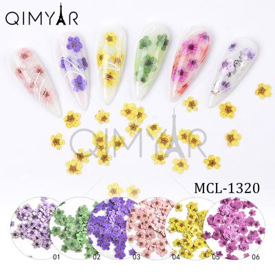 China Hot Sale Nail Art Colorful Glitter Design Flower Nail Decoration Artificial Nail Sequins For Nail Decoration for sale