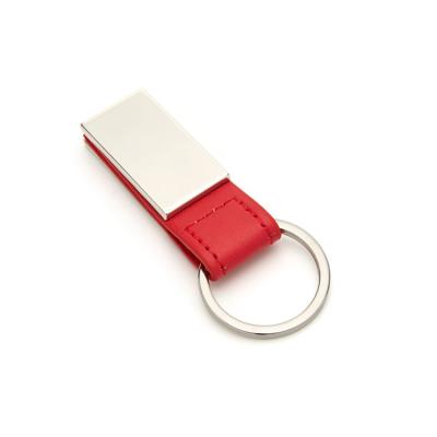 China Promotion Gift Custom Made Fashion Craft Zinc Alloy Key Chain Wholesale Leather Keychain for sale