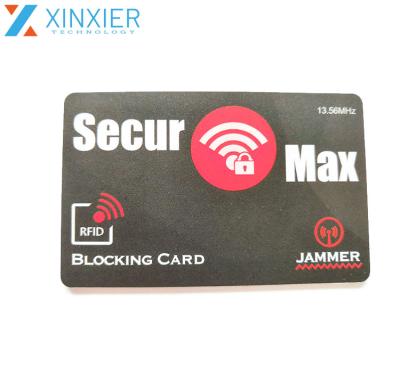 China Waterproof / Waterproof PVC 13.56MHz High Frequency RFID Blocking Custom Colored Card Printing for sale