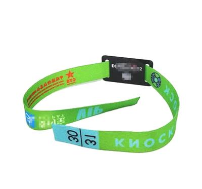 China Waterproof / China Factory Support Cloth Waterproof NFC Wristband With Custom Design Logo for sale