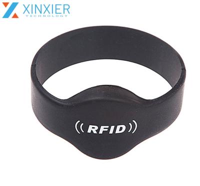 China Reusable Door Access Control TK4100 125KHz Waterproof / Waterproof Silicone Wristband for sale