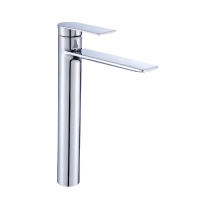 China Thermostatic Faucets 5 Stars Body Single Handle Long Handle Basin Faucet Chrome Brass Basin Faucets The Basin Faucet for sale