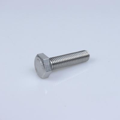 China DIN933 stainless steel factory price, hex head bolts, full teeth, A4 316 stainless steel for sale