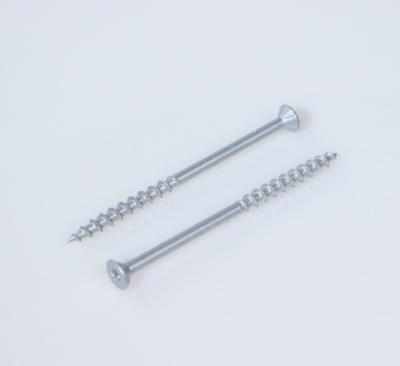 China China Factory Direct Sales, Flat Head Decking Screws with Type 17, Carbon Steel, 4nibs U/H Ruspert, TORX for sale