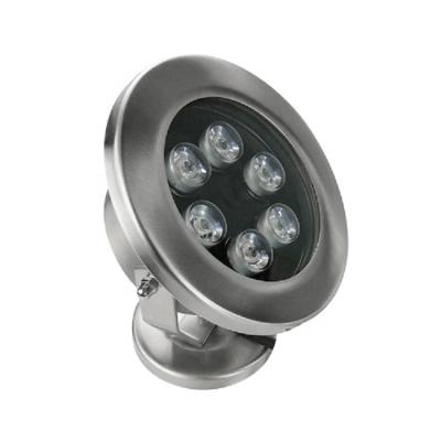 China IP68 RGB Pool Led Pool Light 6W Led Swimming Pool Underwater Light for sale