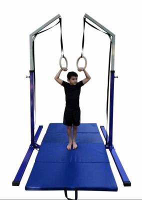 China boys Gymnastics Training Equipment  Olympia Ring Tower And Mat Combo   Boys Gymnastics for sale