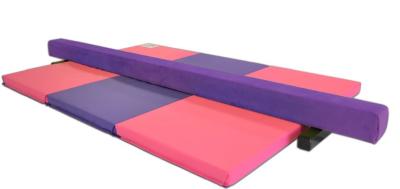 China Gymnastik-Schwebebalken und faltender Mat Combo Package Gymnastics Balance-Strahl und Falte Mat Combo Package Gymnastics zu verkaufen