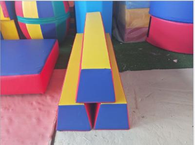 China Gymnastics Wood Base Covered In Xpe Foam Children'S Balance Beam for sale