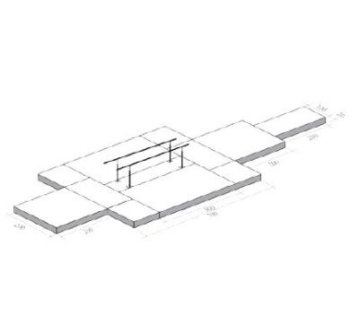 China Lederner Abdeckungs-Wettbewerb Gymnastik-PVCs, der Mats For Parallel Bar landet zu verkaufen