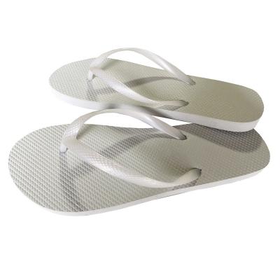 China China Slipper Manufactory Flip Flop Unisex White Damping for Hotel Spa for sale