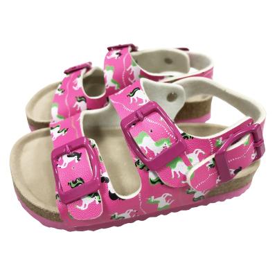 China Limited time light discount convenient and durable Cork Sandals Girls Sandals Children for sale