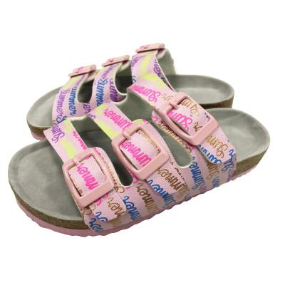 China Light Weight in Soft Texture Cork Sandals Children Fancy Sandals Short Supply for sale