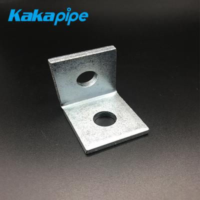 China Supporting Other Products Building Material Fitting Two-hole Adjustment Angle Strut Channel for sale