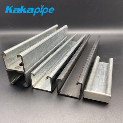 China Supporting other products strut c channel profile china manufacturer unistrut factory supplier for sale