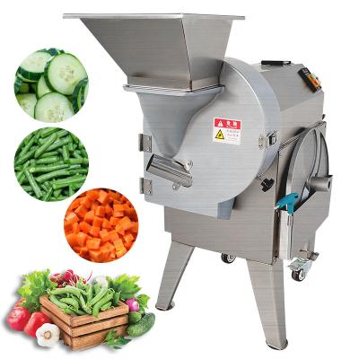 China Multifunctional Electric Vegetable Fruit Shredder Onion Cutter Slicer Dicing Machine Vegetable Snack Factory Direct Selling for sale