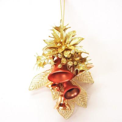 China Christamas Decoration Christmas Elegant Modern Style Plastic Color Christmas Bell Ornament for sale