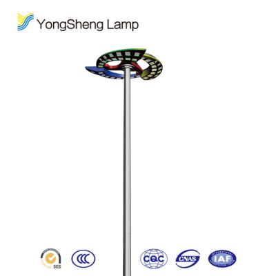 China Garden Flood Light Poles With High Mast Lighting With Raising And Lowering Device for sale