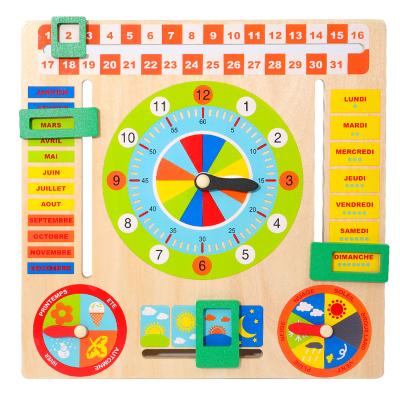 China Environmental protection China manufacturing cheap children's multifunctional educational toys boys and girls class clock toys for sale