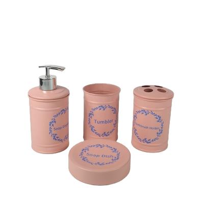 China Sustainable High Quality Amazon Custom Modeled Bathroom Accessories Set For Hotel And Home for sale